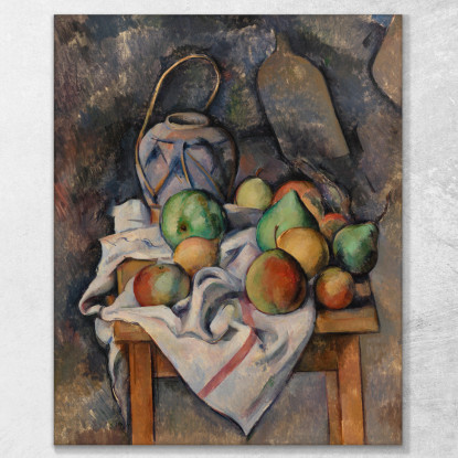 Barattolo Di Zenzero Barattolo Di Zenzero Paul Cézanne pcz156 quadro stampato su tela