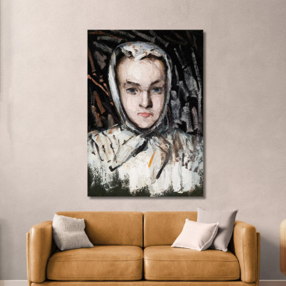 Marie Cézanne La Sorella Dell'Artista Paul Cézanne pcz183 quadro stampato su tela