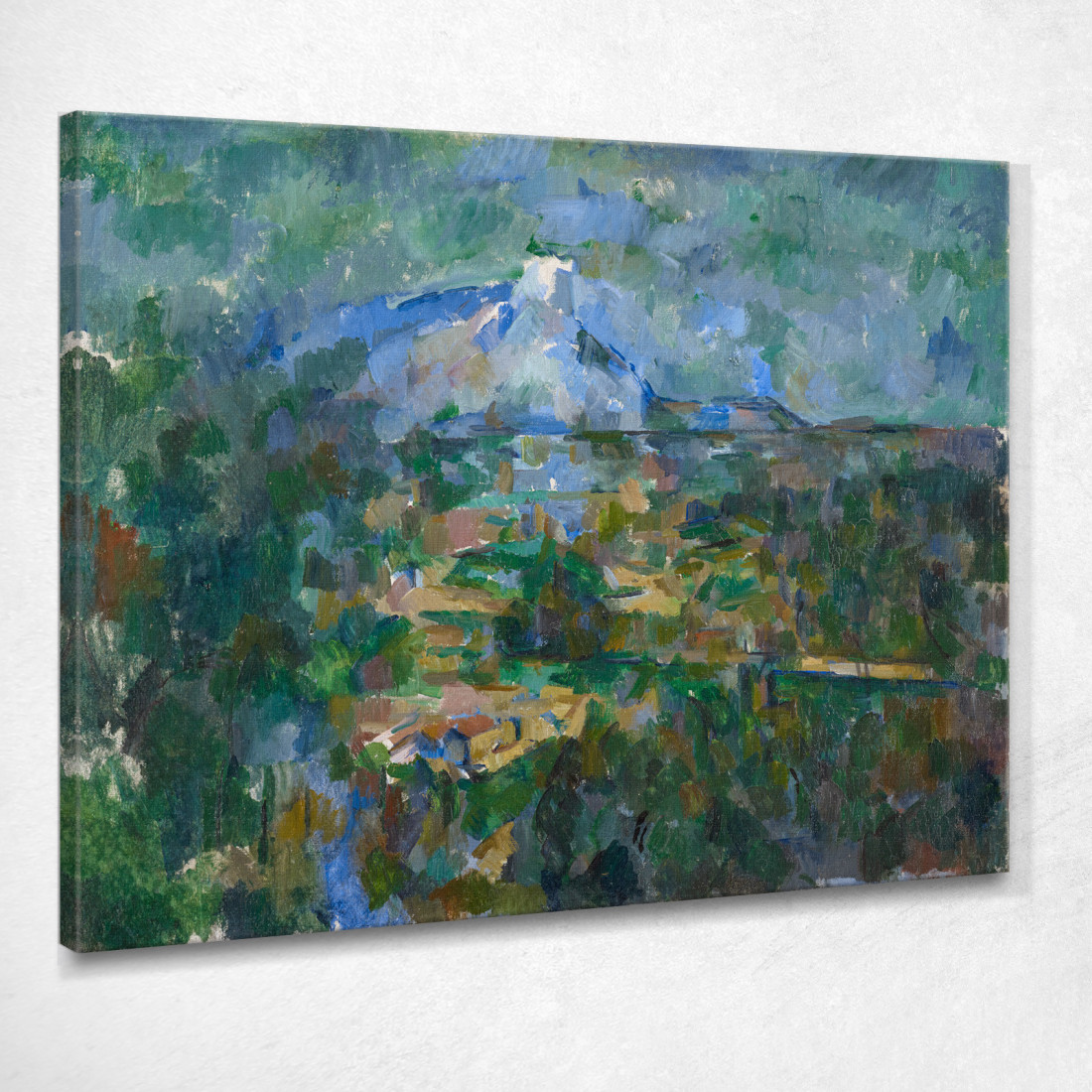 Veduta Del Monte Sainte-Victoire Da Les Lauves Paul Cézanne pcz239 quadro stampato su tela Veduta Del Monte Sainte-Victoire Da Les Lauves Paul Cézanne pcz239 quadro stampato su tela