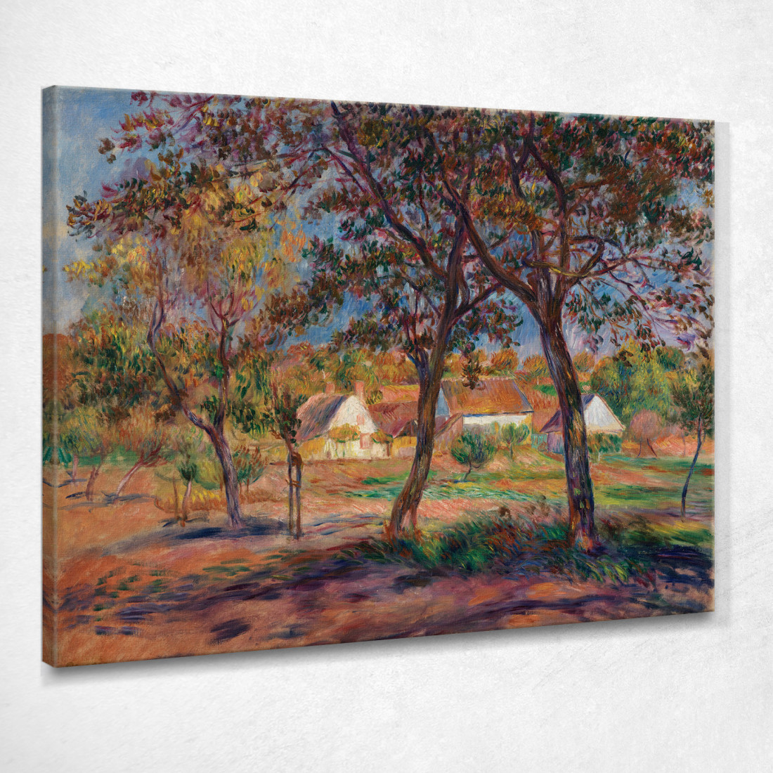 Periferia Di Pont-Aven Pierre-Auguste Renoir par74 quadro stampato su tela Periferia Di Pont-Aven Pierre-Auguste Renoir par74 quadro stampato su tela