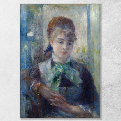 Ritratto Di Nini Lopez Pierre-Auguste Renoir par96 quadro stampato su tela