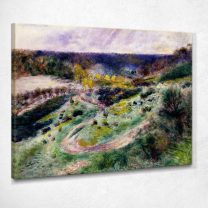 Strada A Wargemont Pierre-Auguste Renoir par99 quadro stampato su tela