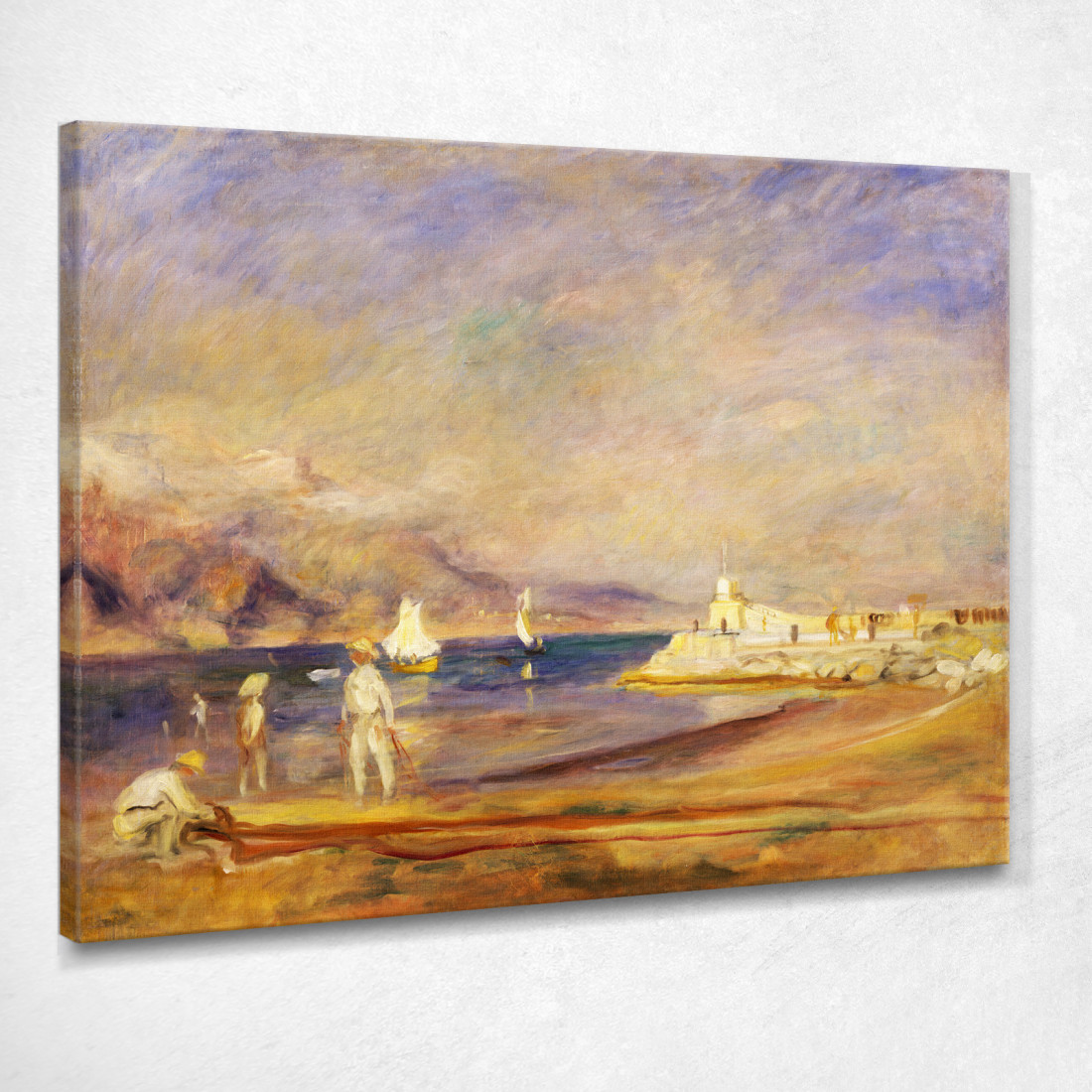St. Tropez Pierre-Auguste Renoir par105 quadro stampato su tela St. Tropez Pierre-Auguste Renoir par105 quadro stampato su tela