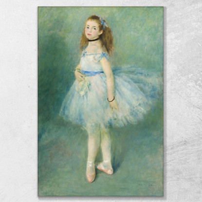 La Ballerina 1874 Pierre-Auguste Renoir par125 quadro stampato su tela