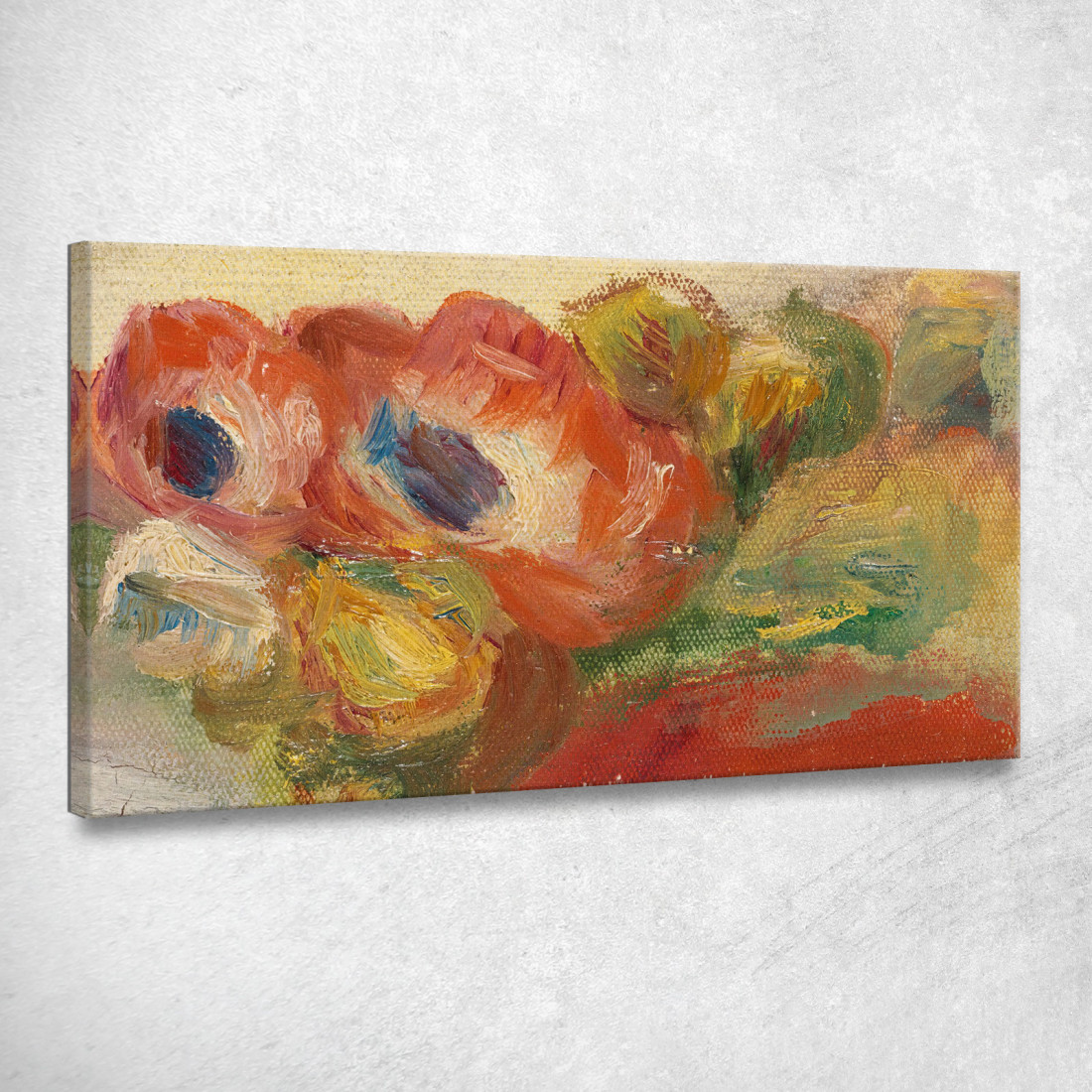 Anemoni Pierre-Auguste Renoir par143 quadro stampato su tela