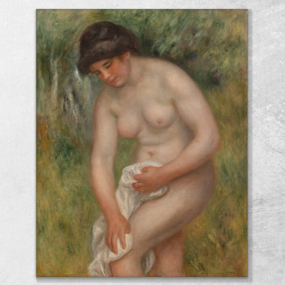 Bagnante Che Si Asciuga Pierre-Auguste Renoir par159 quadro stampato su tela