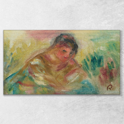 Frammento Di Busto Di Donna Pierre-Auguste Renoir par172 quadro stampato su tela