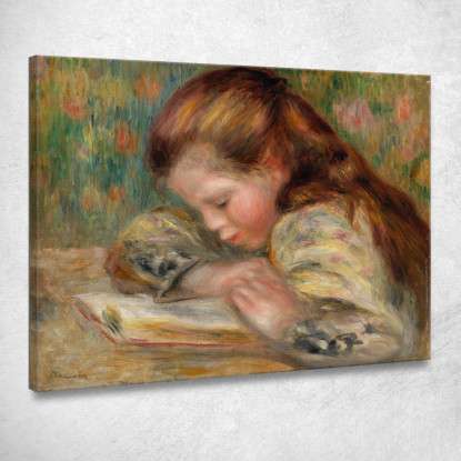 Lettura Del Bambino Lettura Del Bambino Pierre-Auguste Renoir par178 quadro stampato su tela