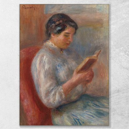 Lettura Della Donna Pierre-Auguste Renoir par219 quadro stampato su tela