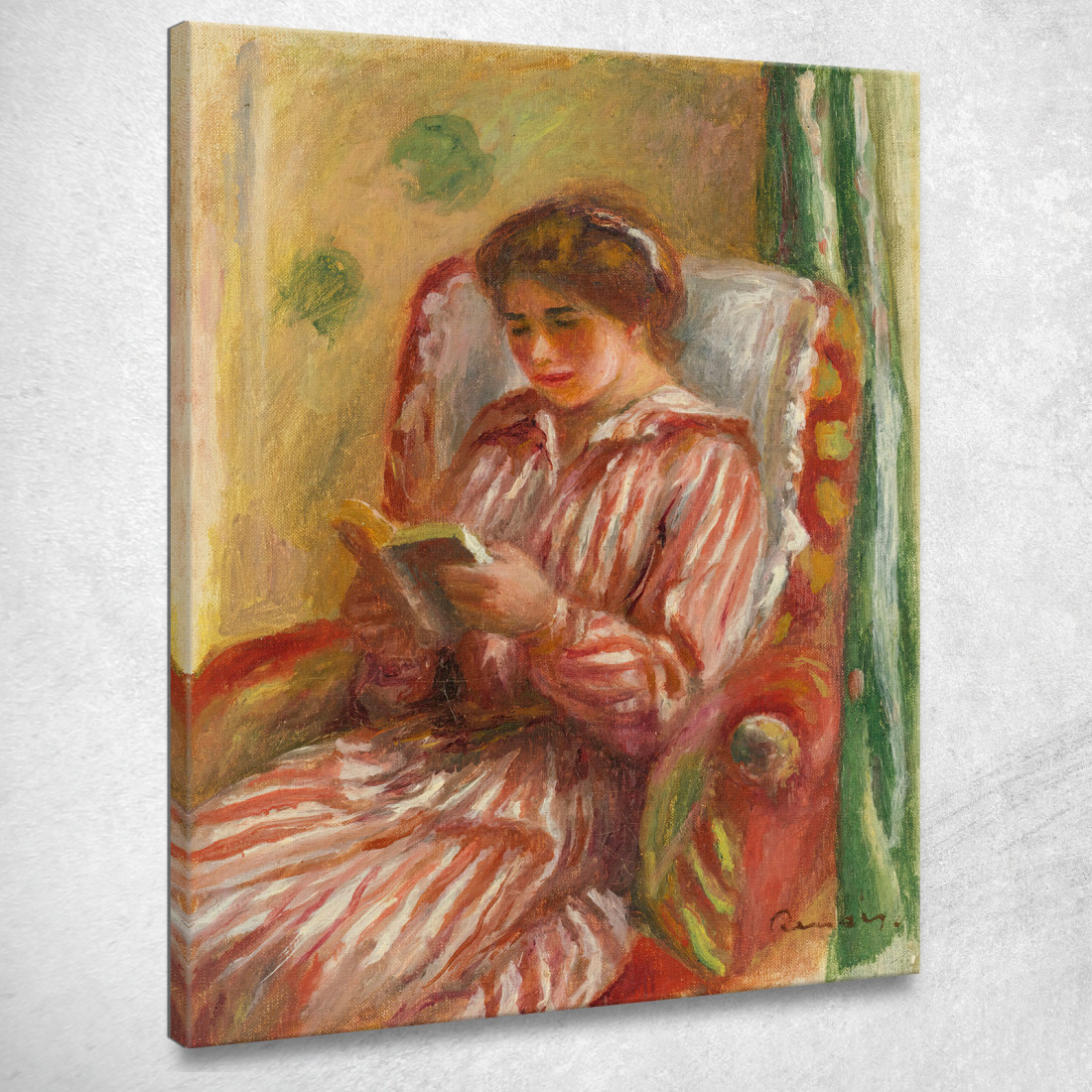 Gabriele Lisant Pierre-Auguste Renoir par234 quadro stampato su tela