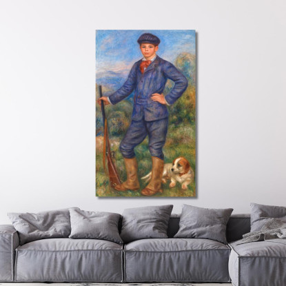 Jean Come Cacciatore Pierre-Auguste Renoir par261 quadro stampato su tela