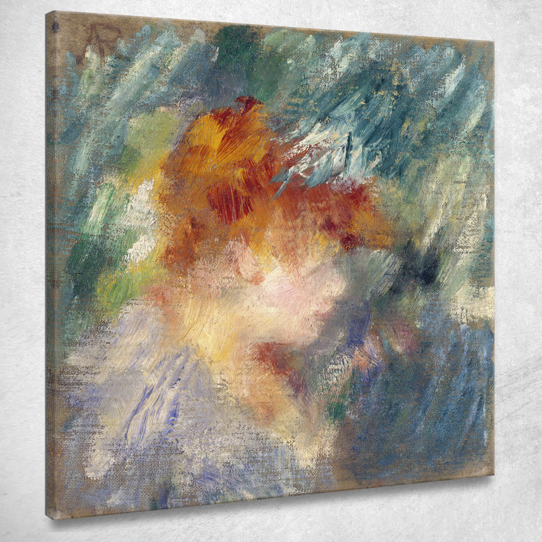 Giovanna Samary Pierre-Auguste Renoir par264 quadro stampato su tela Giovanna Samary Pierre-Auguste Renoir par264 quadro stampato su tela