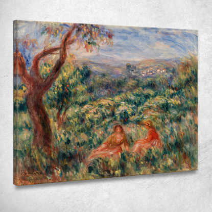 Paesaggio Paesaggistico 2 Pierre-Auguste Renoir par286 quadro stampato su tela