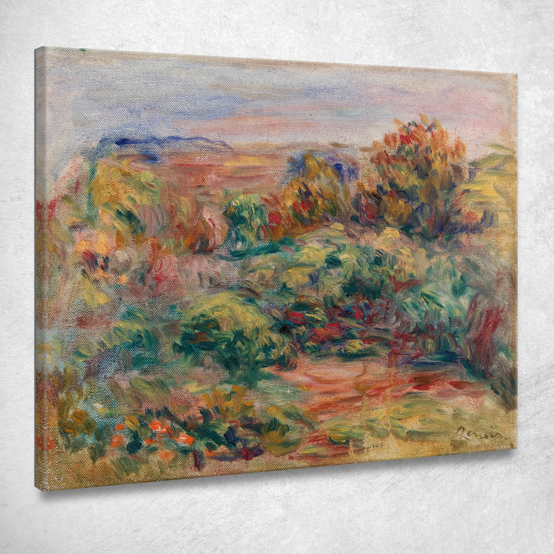 Paesaggio Paesaggistico 4 Pierre-Auguste Renoir par288 quadro stampato su tela Paesaggio Paesaggistico 4 Pierre-Auguste Renoir par288 quadro stampato su tela