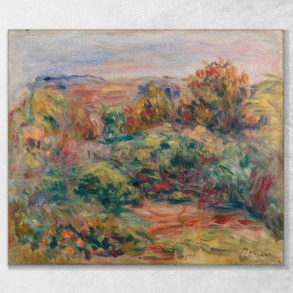 Paesaggio Paesaggistico 4 Pierre-Auguste Renoir par288 quadro stampato su tela