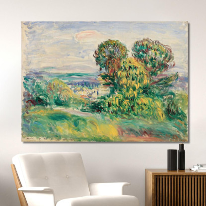 Paesaggio Pierre-Auguste Renoir par303 quadro stampato su tela