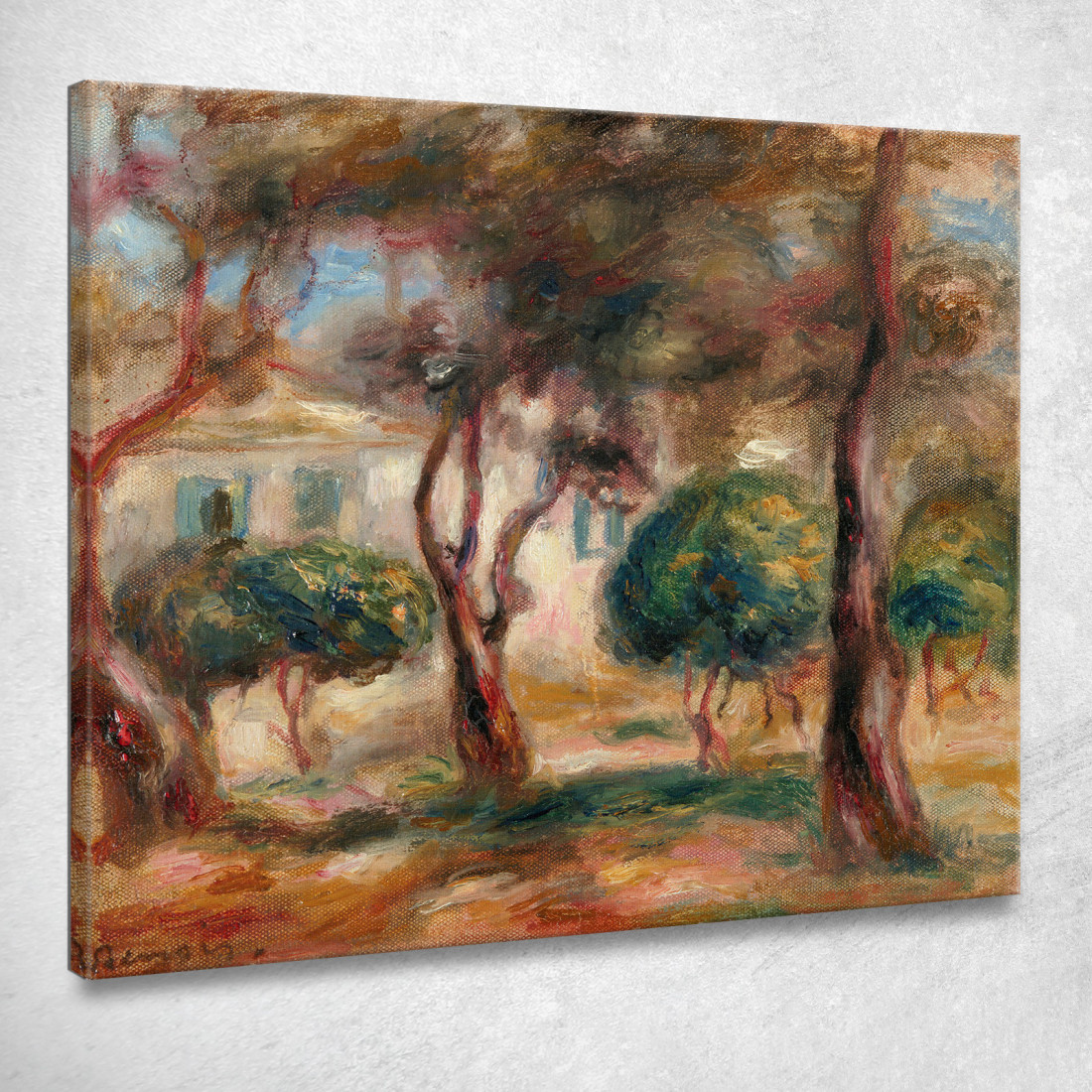 Il Giardino Delle Collette Pierre-Auguste Renoir par314 quadro stampato su tela Il Giardino Delle Collette Pierre-Auguste Renoir par314 quadro stampato su tela