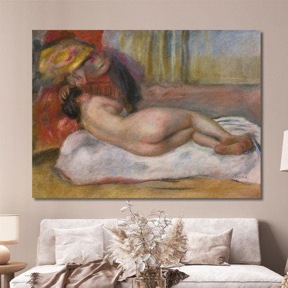 Riposo Pierre-Auguste Renoir par317 quadro stampato su tela
