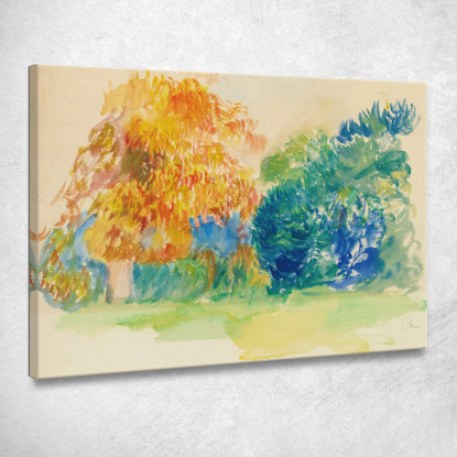 Alberi Pierre-Auguste Renoir par321 quadro stampato su tela