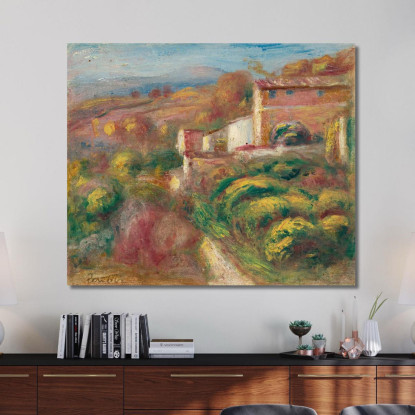Ufficio Postale Pierre-Auguste Renoir par341 quadro stampato su tela