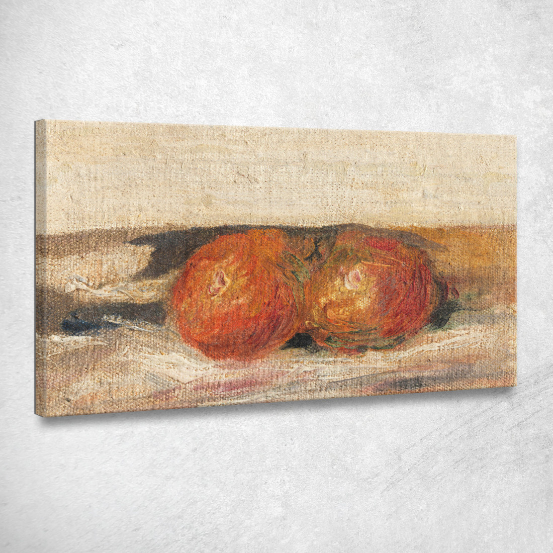 Natura Morta Due Mele Pierre-Auguste Renoir par349 quadro stampato su tela Natura Morta Due Mele Pierre-Auguste Renoir par349 quadro stampato su tela