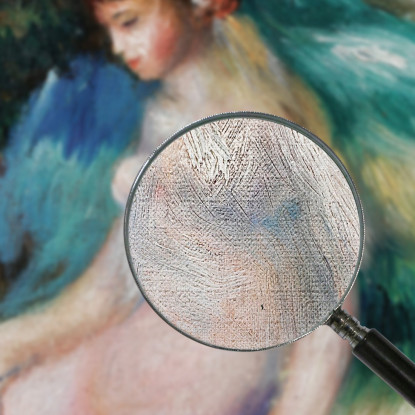 Niente Assisi Pierre-Auguste Renoir par360 quadro stampato su tela