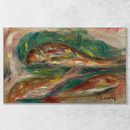 Pesci Pierre-Auguste Renoir par403 quadro stampato su tela