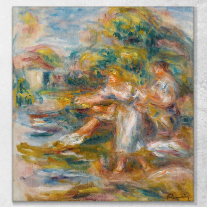 Pescatori Pierre-Auguste Renoir par427 quadro stampato su tela