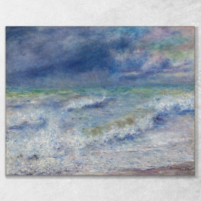 Paesaggio Marino Pierre-Auguste Renoir par443 quadro stampato su tela