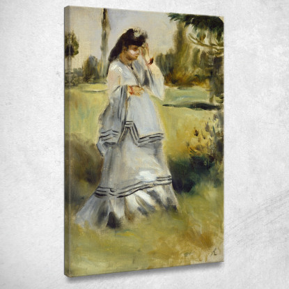 Donna In Un Parco Pierre-Auguste Renoir par510 quadro stampato su tela