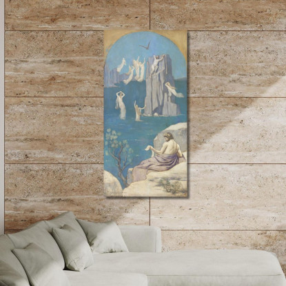 Poesia Drammatica Eschilo Pierre-Auguste Renoir par560 quadro stampato su tela