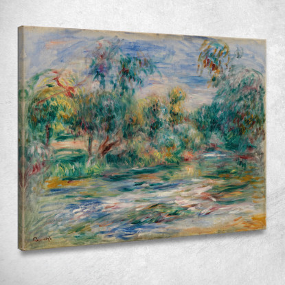 Paesaggio Pierre-Auguste Renoir par572 quadro stampato su tela