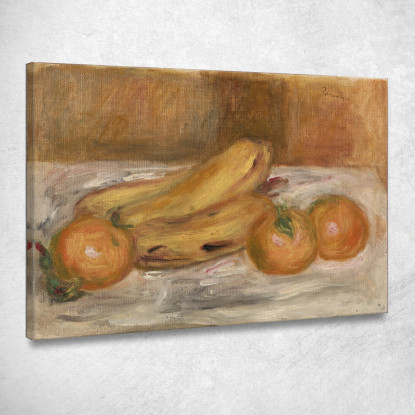 Arance E Banane Pierre-Auguste Renoir par584 quadro stampato su tela