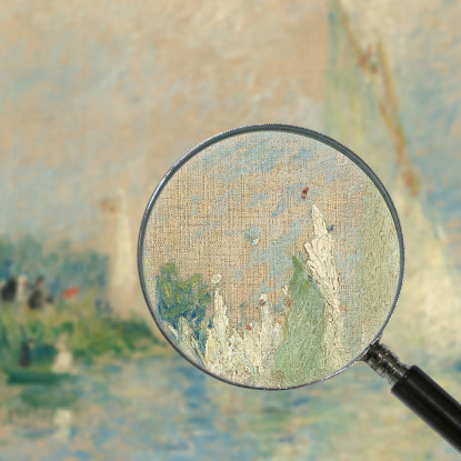 Regata Ad Argenteuil Pierre-Auguste Renoir par591 quadro stampato su tela