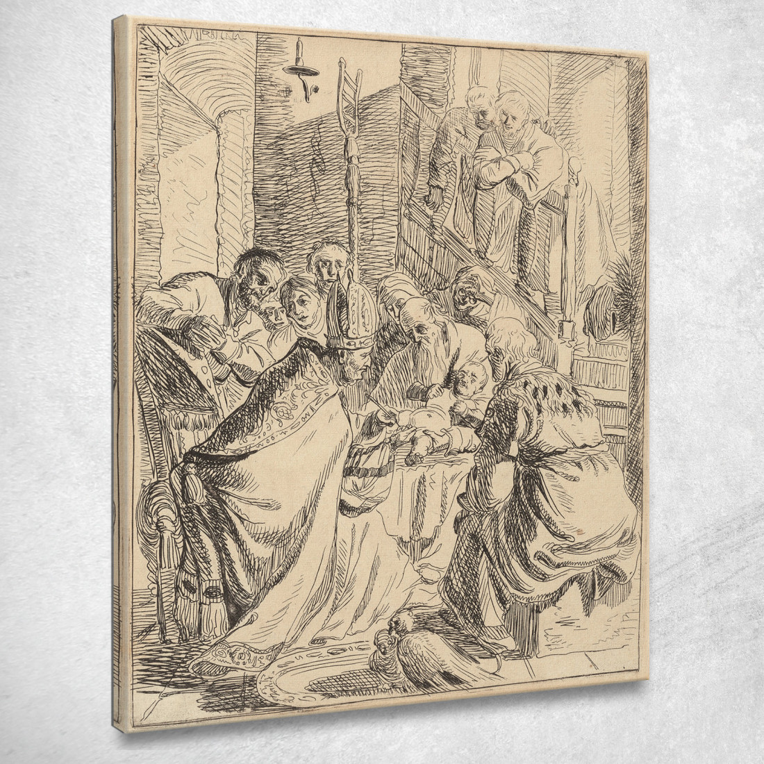 La Circoncisione 3 Rembrandt van Rijn rvr211 quadro stampato su tela La Circoncisione 3 Rembrandt van Rijn rvr211 quadro stampato su tela