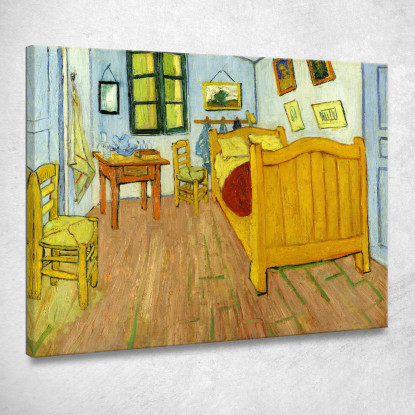 La Camera Da Letto Ad Arles Vincent van Gogh vvg23 quadro stampato su tela