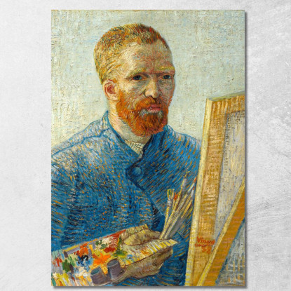 Autoritratto Vincent van Gogh vvg40 quadro stampato su tela