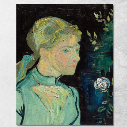 Ritratto Di Adeline Ravoux Vincent van Gogh vvg100 quadro stampato su tela