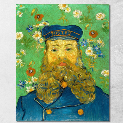 Ritratto Di Giuseppe Roulin Vincent van Gogh vvg155 quadro stampato su tela