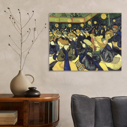 La Sala Da Ballo Di Arles Vincent van Gogh vvg167 quadro stampato su tela