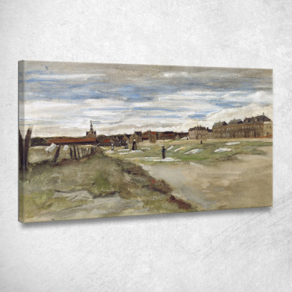 Sbiancamento A Scheveningen Vincent van Gogh vvg195 quadro stampato su tela