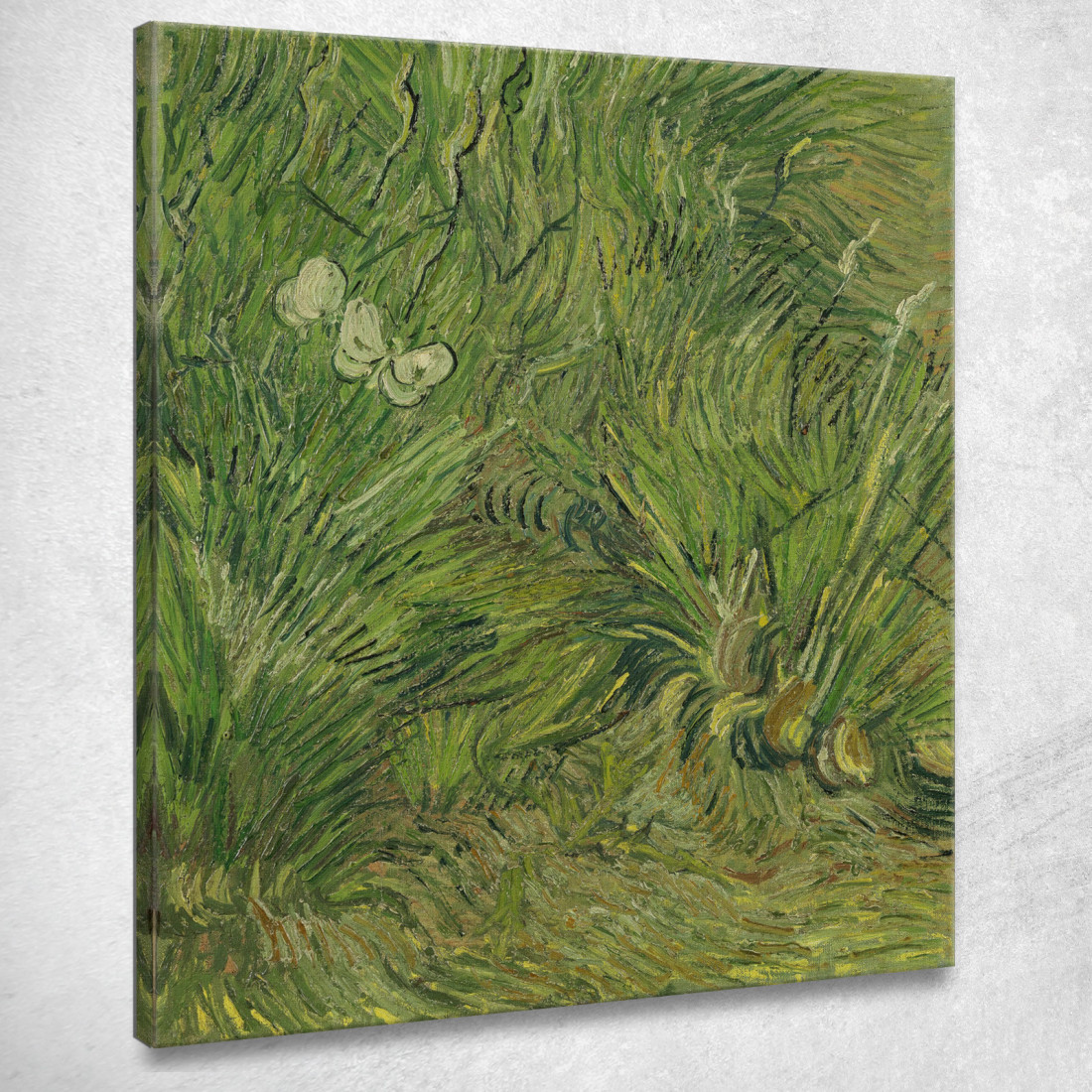 Giardino Con Farfalle Vincent van Gogh vvg216 quadro stampato su tela