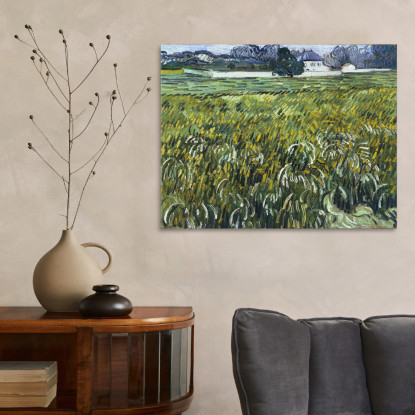 Casa Ad Auvers Vincent van Gogh vvg225 quadro stampato su tela