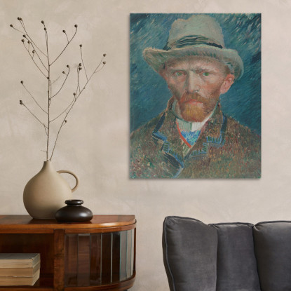 Autoritratto 5 Vincent van Gogh vvg270 quadro stampato su tela