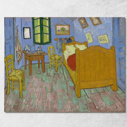 La Camera Da Letto Vincent van Gogh vvg282 quadro stampato su tela