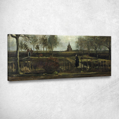 Il Giardino Della Canonica A Nuenen Vincent van Gogh vvg330 quadro stampato su tela