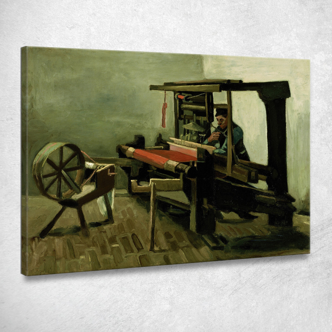 Tessitore Vincent van Gogh vvg336 quadro stampato su tela Tessitore Vincent van Gogh vvg336 quadro stampato su tela