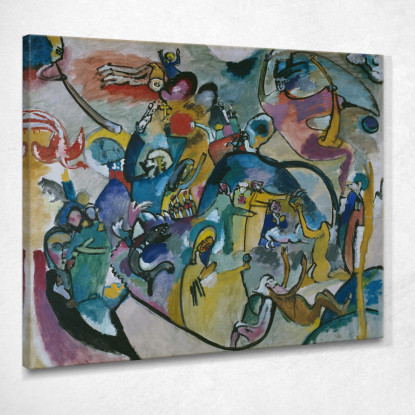 Ognissanti Ii Wassily Kandinsky wk6 quadro stampato su tela