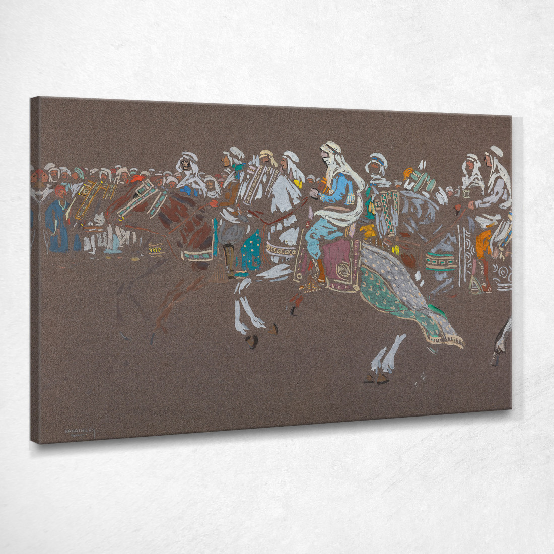 Cavalleria Araba Wassily Kandinsky wk14 quadro stampato su tela Cavalleria Araba Wassily Kandinsky wk14 quadro stampato su tela