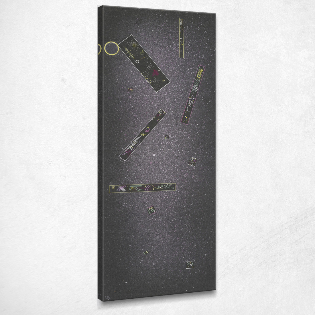 Inezie Wassily Kandinsky wk15 quadro stampato su tela Inezie Wassily Kandinsky wk15 quadro stampato su tela